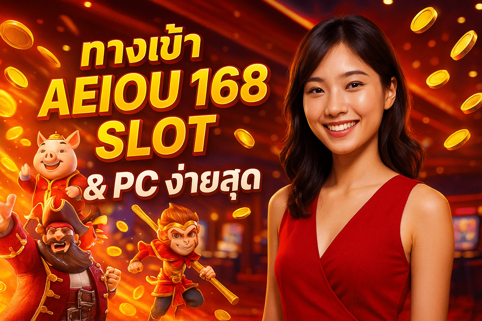 ทางเข้า AEIOU 168 SLOT มือถือ & PC ง่ายสุด