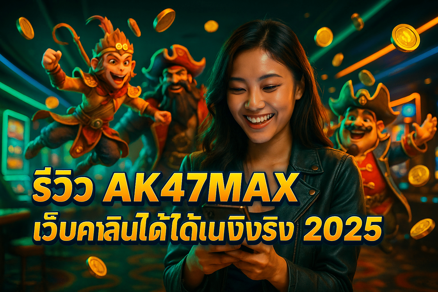 รีวิว AK47MAX เว็บคาสิโนได้เงินจริง 2025